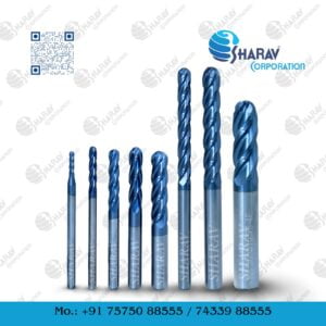 4Flute Solid Carbide Spiral Ballnose 3d Carving on Wood & MDF tools For cnc Router